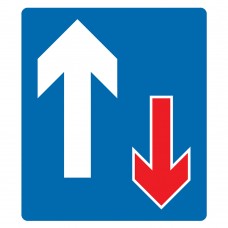 Priority Over Oncoming Traffic Plate 750mm